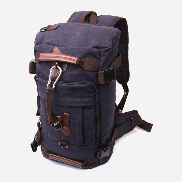 Сумка-рюкзак мужская Vintage leather-22157 20 л Черная – в интернет ...