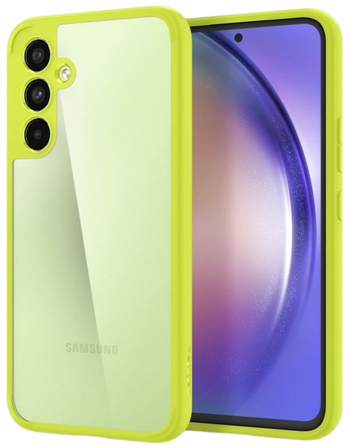 Etui Spigen Ultra Hybrid do Samsung Galaxy A54 5G Lime (8809896744683) - obraz 1