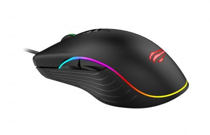 Игровая мышка Havit HV-MS1026 с RGB подсветкой USB Black - изображение 2