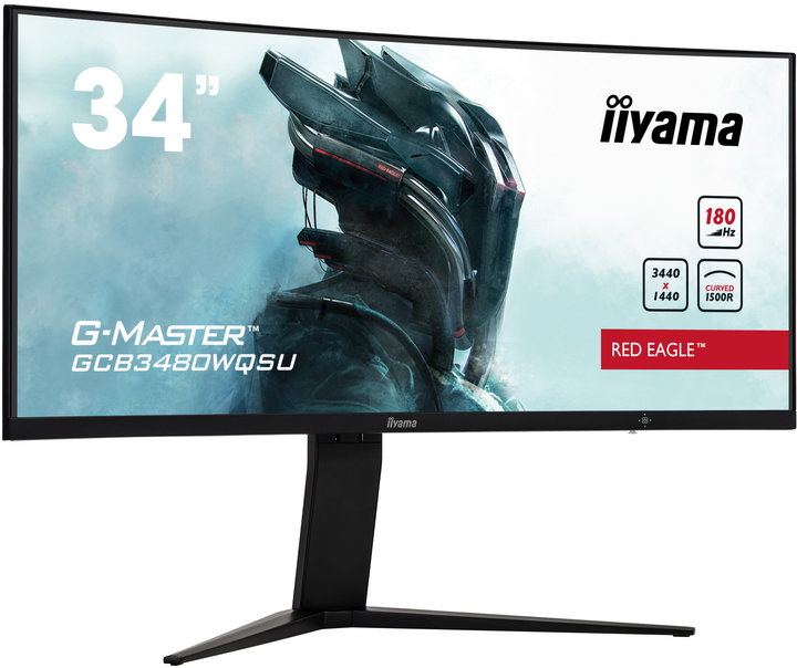 Монітор 34" iiyama G-Master GCB3480WQSU-B1 - зображення 2