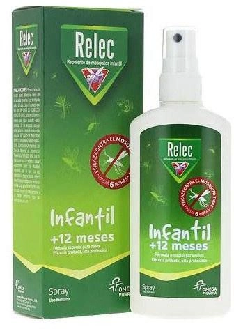 Rozpylać Relec Child +12 Months Mosquito Repellent Spray 100 ml (8470001789822) - obraz 1