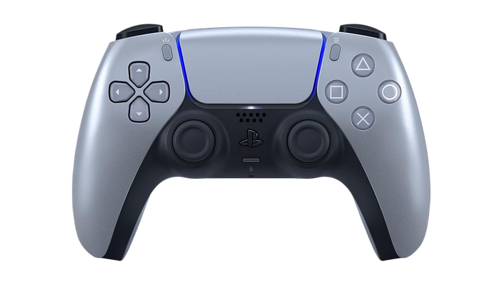 Геймпад Бездротовий Sony PlayStation 5 DualSense Sterling Silver - Фото 2 Геймпад Бездротовий Sony PlayStation 5 DualSense Sterling Silver - зображення 2