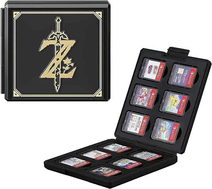 Кейс The Legend of Zelda для хранения 12 картриджей Nintendo