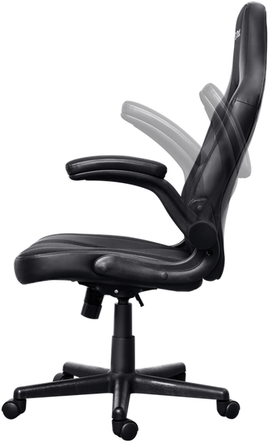 Fotel gamingowy Trust GXT703 Riye Czarny (8713439251289) - obraz 4