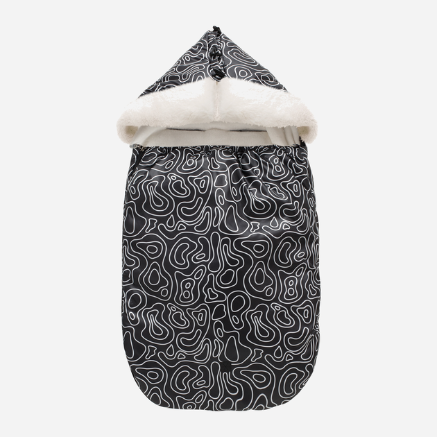 Śpiworek Do Fotelika Pinokio Winter Sleeping Bag 56-68 cm Czarny (5901033309588) - obraz 1