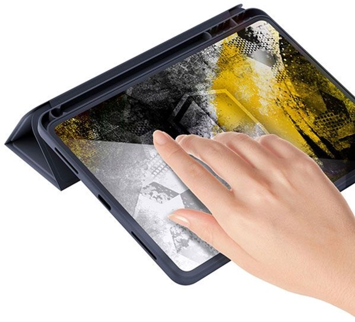 Etui z klapką 3MK Soft Tablet Case do Apple iPad 10.2" 7/8/9 Gen Czarny (5903108526777) - obraz 3