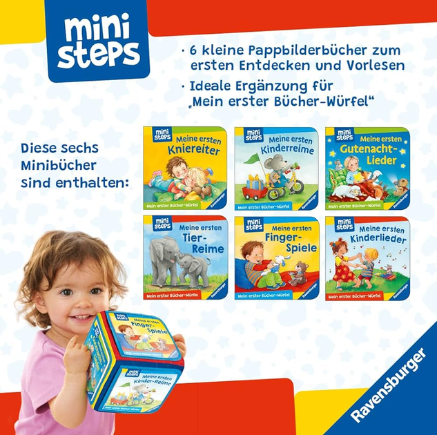 Zestaw książek dla dzieci Ravensburger Rymowanki, piosenki, zabawy paluszkowe (9783473319923) - obraz 2