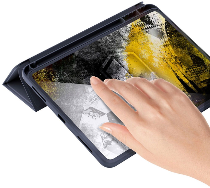 Etui z klapką 3MK Soft Tablet Case do Apple iPad 10.9" 10th Gen Czarny (5903108526784) - obraz 8
