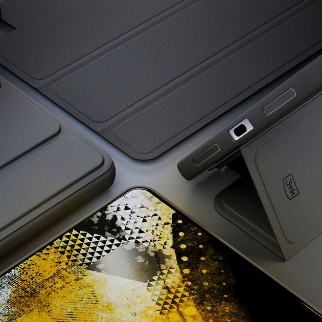 Etui z klapką 3MK Soft Tablet Case do Samsung Galaxy Tab A7 Lite 8.7" Czarny (5903108526890) - obraz 2