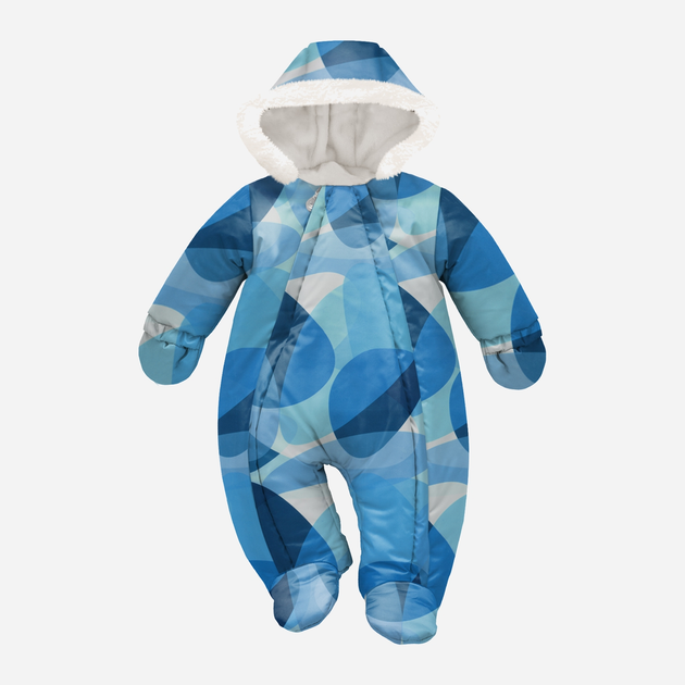 Суцільний комбінезон дитячий зимовий для новонароджених Pinokio Winter Warm Overall 62 см Синій (5901033309007) - зображення 1