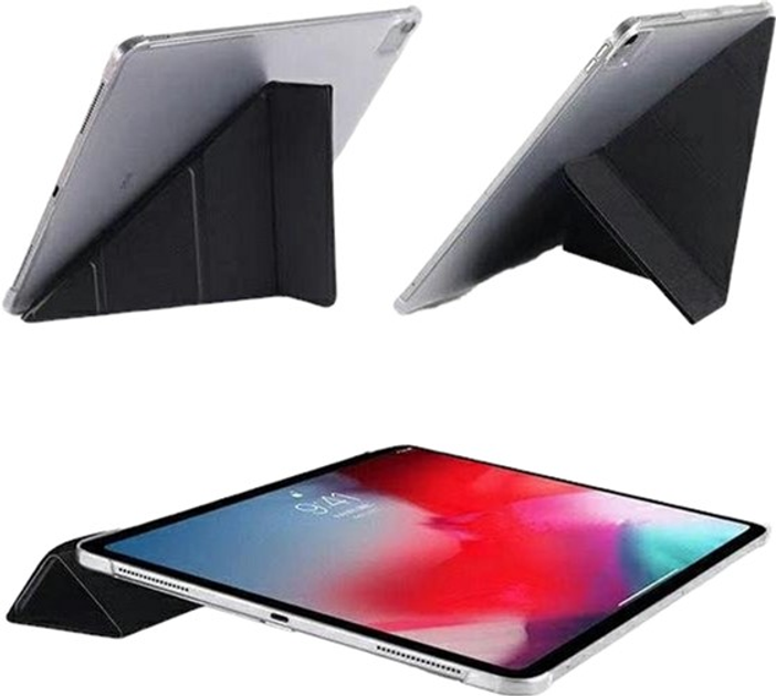 Etui z klapką Mercury Clear Back Cover do Apple iPad Pro 11" 4th Gen Czarny (8809824813504) - obraz 2