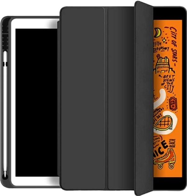 Etui z klapką Mercury Mercury Flip Case do Apple iPad 9.7" Czarny (8809762043315) - obraz 1