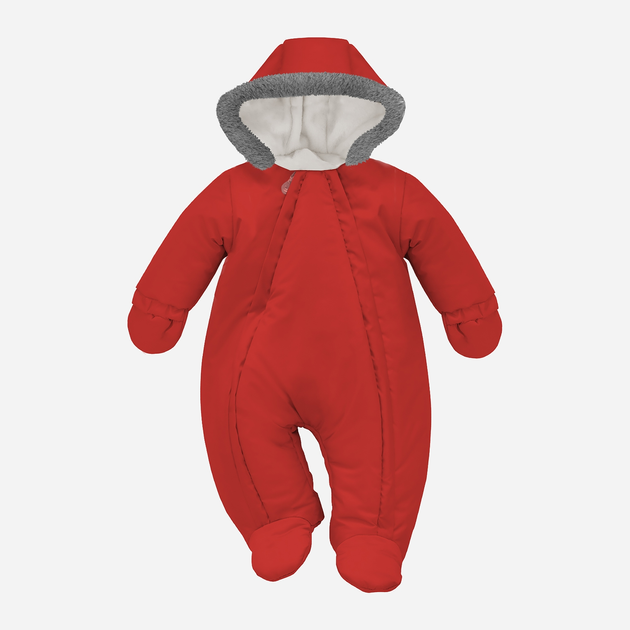 Kombinezon zimowy niemowlęcy Pinokio Winter Warm Overall-1 74 cm Czerwony (5901033309205) - obraz 1