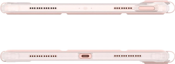 Etui z klapką Spigen Ultra Hybrid Pro ACS02699 do Apple iPad Air Air 4 10.9" 2020 / 5 2022 Różowy (8809756645044) - obraz 8