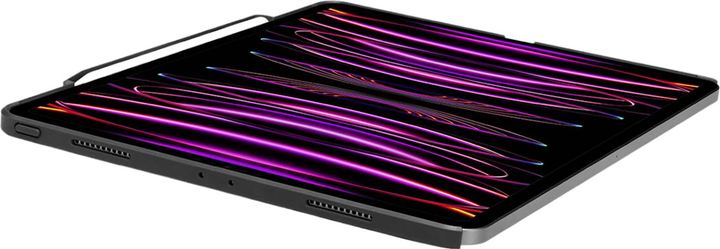 Etui z klapką Spigen Thin Fit ACS05468 do Apple iPad Pro 12.9" 2021/2022 Czarny (8809811868852) - obraz 3