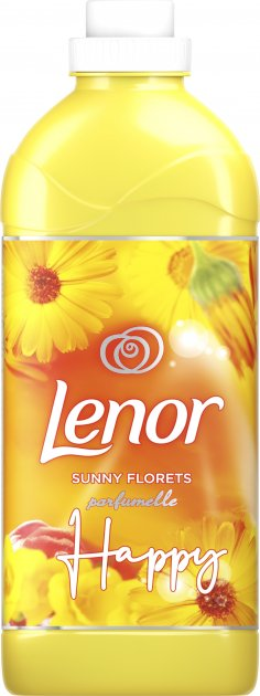 Ополіскувач для білизни Lenor Sunny Flowers 1.42 л (8001841855776) - зображення 1