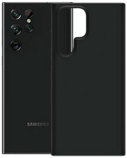 Панель Panzer Glass Biodegradable для Samsung Galaxy S22 Ultra Чорний (5711724003769) - зображення 1