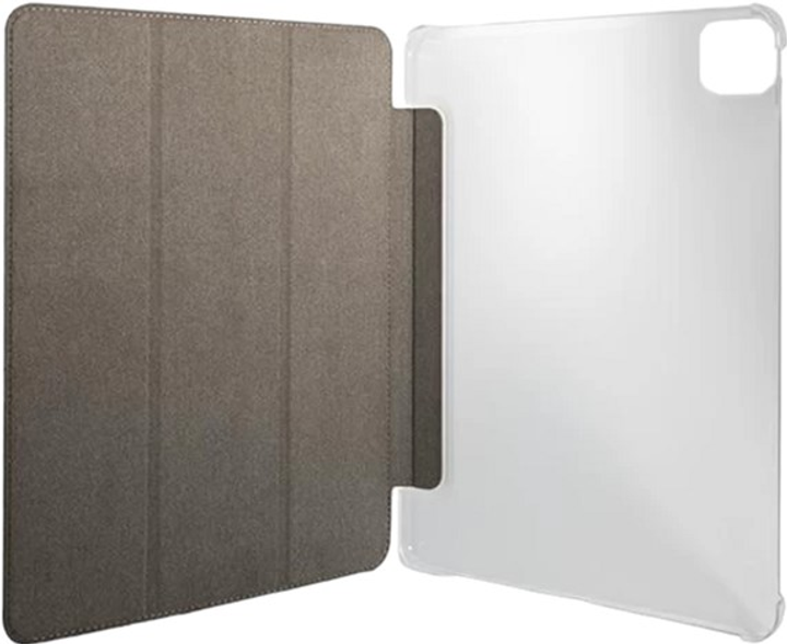 Etui z klapką Guess Book Cover 4G Collection GUIC11G4GFBR do Apple iPad 11" 2021 Brązowy (3666339016531) - obraz 4