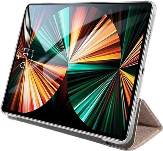 Etui z klapką Guess Book Cover 4G Collection GUIC11G4GFPI do Apple iPad 11" 2021 Różowy (3666339016517) - obraz 4