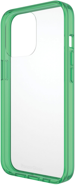 Etui Panzer Glass Clear Case Antibacterial Military grade do Apple iPhone 13 Pro Lime (5711724003394) - obraz 1