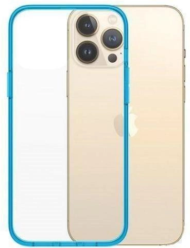Etui Panzer Glass Clear Case Antibacterial Military grade do Apple iPhone 13 Pro Bondi Blue (5711724003363) - obraz 1
