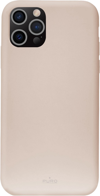 Etui Puro Icon AntiMicrobial do Apple iPhone 13 Pro Max Sand Pink (8033830303555) - obraz 1