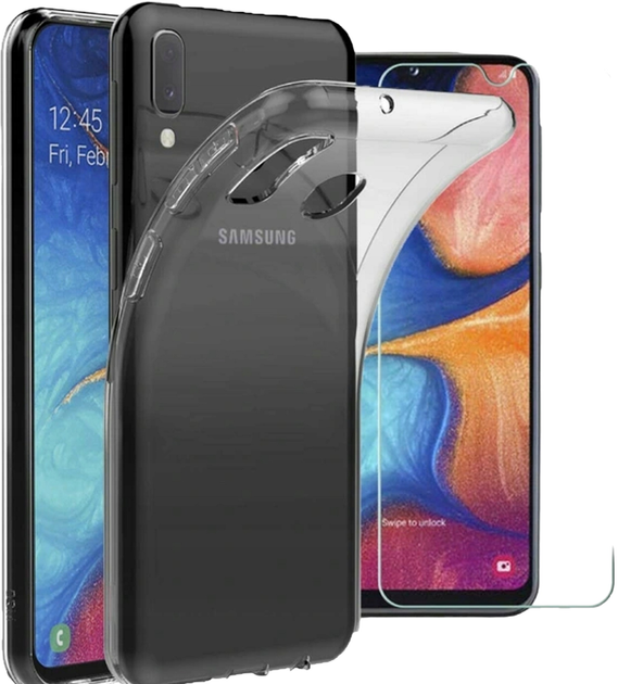 Etui Puro Nude 0.3 do Samsung Galaxy A20e Transparent (8033830277573) - obraz 1