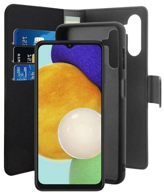 Чохол-книжка Puro Wallet Detachable 2в1 для Samsung Galaxy A13 5G Чорний (8033830307560) - зображення 1