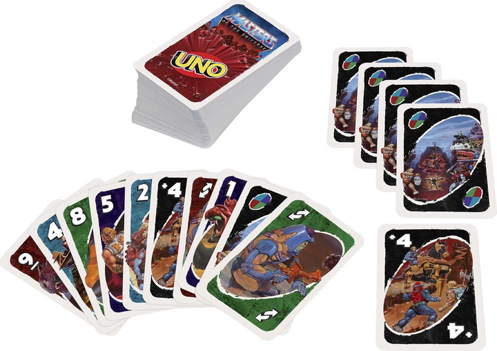 Gra planszowa Mattel Uno Masters of the Universe Card Game (887961935691) - obraz 2