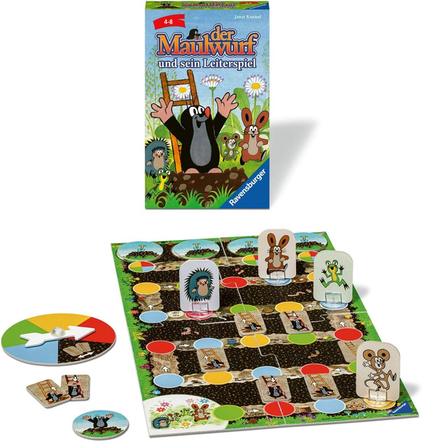 Настільна гра Ravensburger Кріт і його драбина (4005556206490) - зображення 3