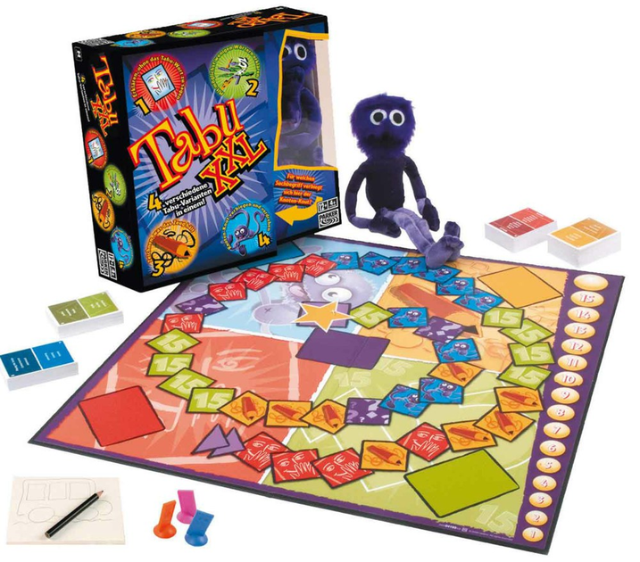 Gra planszowa Hasbro Wyjaśnij słowo Tabu Xxl (5010994181789) - obraz 2