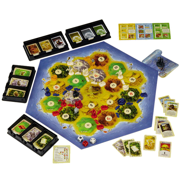 Настільна гра Kosmos Catan Доповнення для 3-4 гравців Міста та лицарі (німецькою мовою) (4002051682736) - зображення 3
