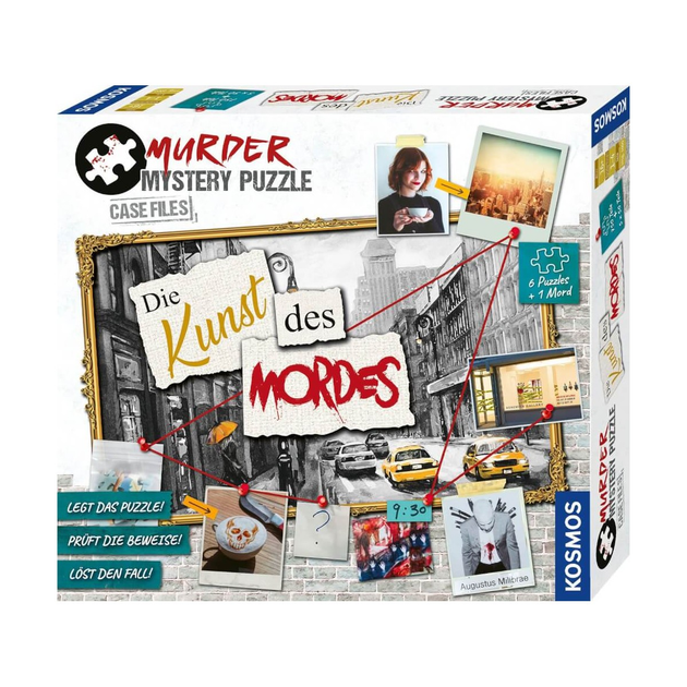 Gra planszowa Kosmos Murder Mystery Puzzle Sztuka morderstwa (4002051682187) - obraz 1