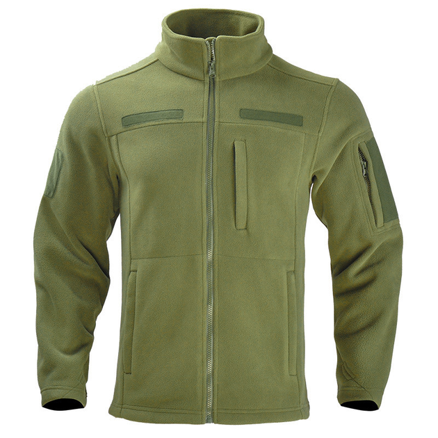 Тактическая флисовая мужская кофта Han-Wild HW012 Green M - изображение 1
