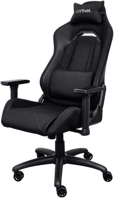 Fotel gamingowy Trust GXT714 RUYA Czarne (8713439249088) - obraz 3