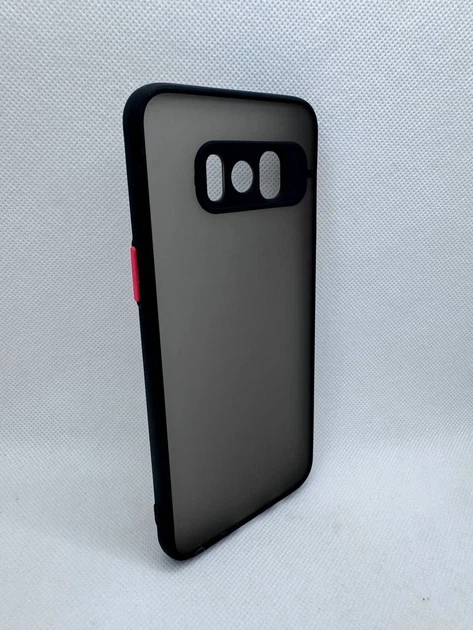 Чехол Sport Matt для Samsung Galaxy S8 Plus Черный - Фото 1 Чехол Sport Matt для Samsung Galaxy S8 Plus Черный - изображение 1