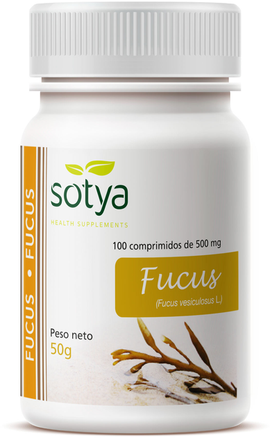 Suplement diety Sotya Fucus 100 tabletek (8427483015048) - obraz 1