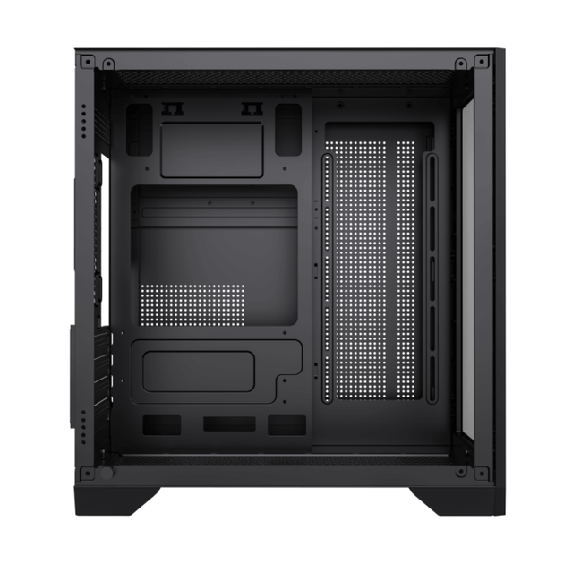 Корпус комп'ютерний GameMax Infinity Mini Black без блока живлення Minitower Чорний - зображення 8