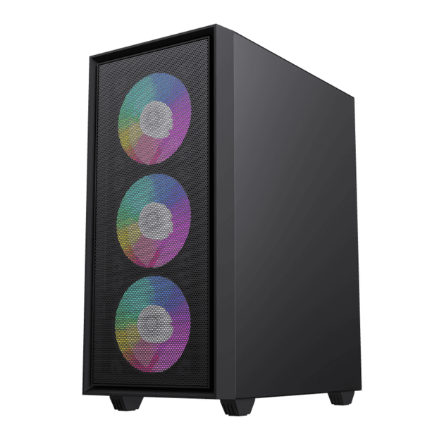 Корпус компьютерный GameMax Storm Black без блока питания Minitower Черный - Фото 1 Корпус компьютерный GameMax Storm Black без блока питания Minitower Черный - изображение 1