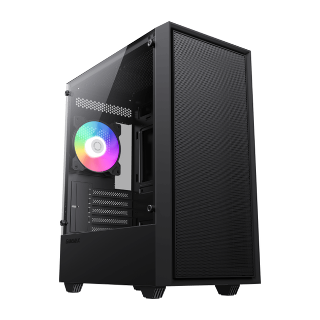Корпус компьютерный GameMax Storm Black без блока питания Minitower Черный - Фото 4 Корпус компьютерный GameMax Storm Black без блока питания Minitower Черный - изображение 4