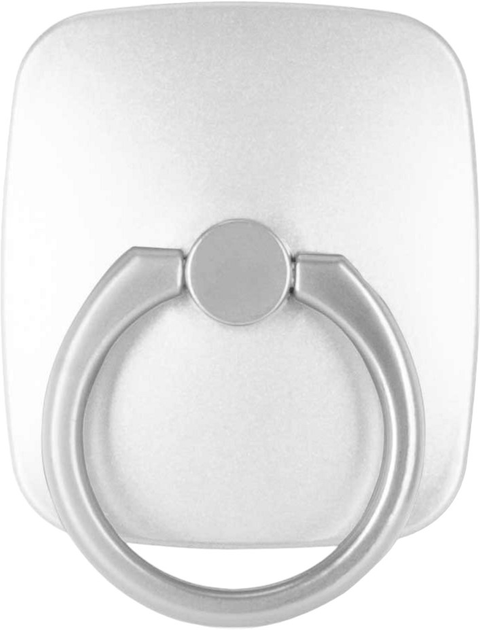 Uchwyt-pierścień na smartfon Mercury Wow Ring Srebrny (8806174340988) - obraz 1