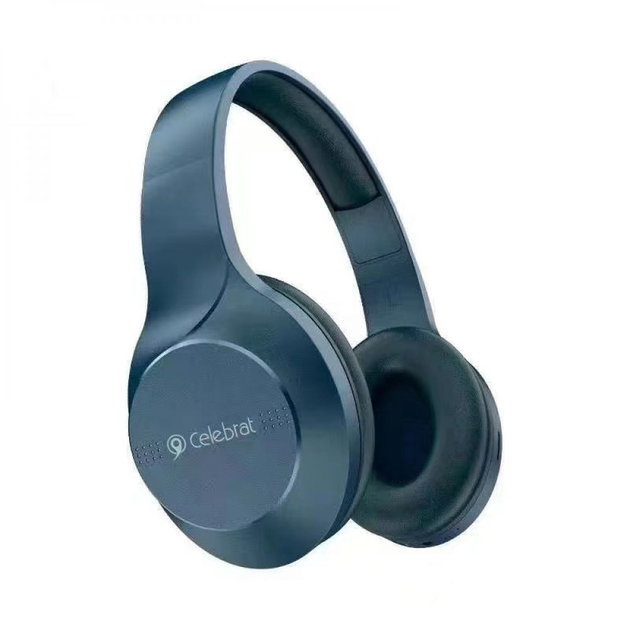 Беспроводные полноразмерные Bluetooth наушники Celebrat A27 Синие 200 ...