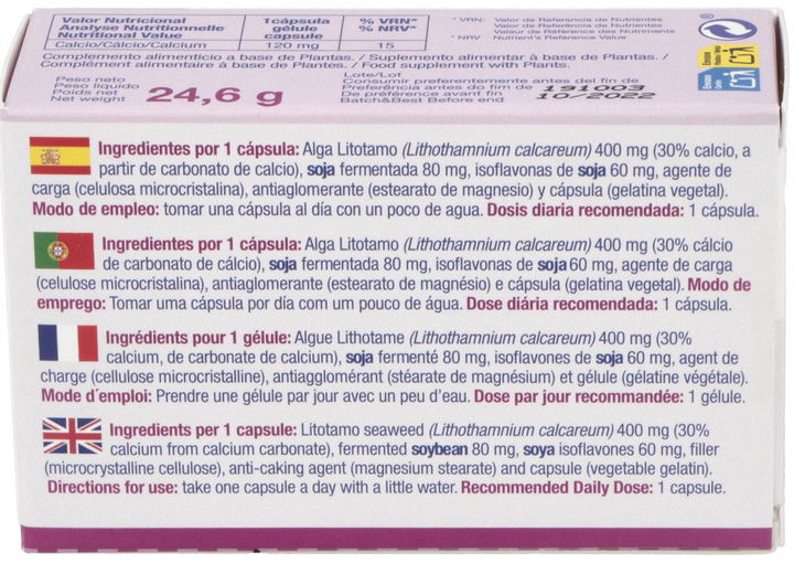Suplement diety Bioserum Basichest 30 kapsułek (8427268050110) - obraz 2