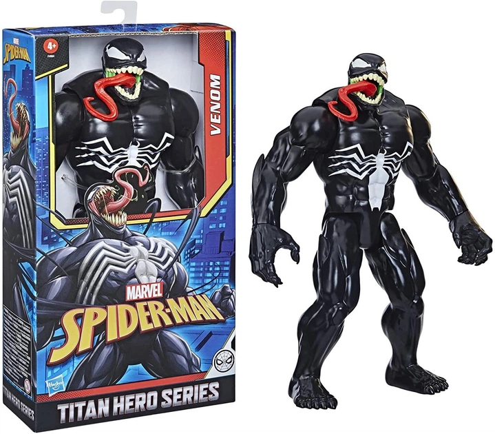 Фигурка Человек-Паук Делюкс 30 см Веном SPIDER-MAN F4984 – игрушки