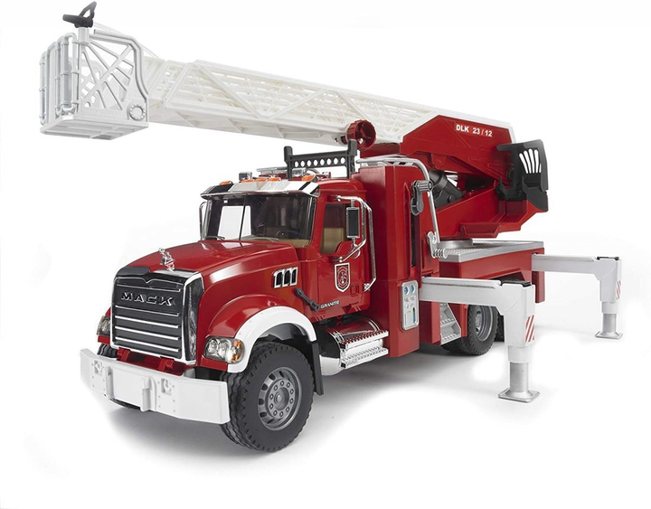 Пожежна машина з насосом Bruder Mack Granite Fire Engine with Working Water Pump (4001702028213) - зображення 2