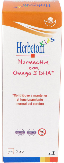 Suplement diety Bioserum Herbetom Kids Normactive 250 ml (8427268010596) - obraz 1