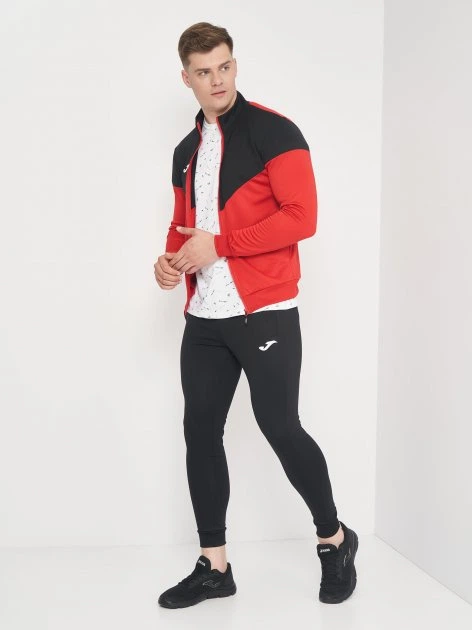 Чоловічий спортивний костюм Joma OXFORD Чорний Червоний M (102747.601) - Фото 11 Чоловічий спортивний костюм Joma OXFORD Чорний Червоний M (102747.601) - зображення 11