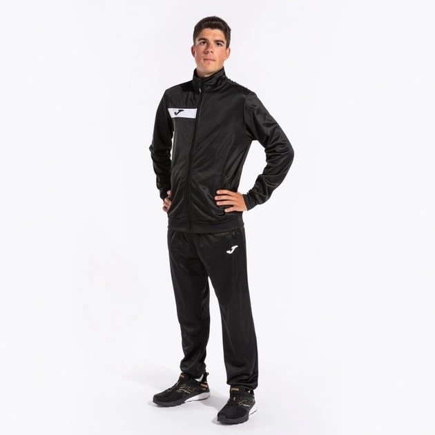 Мужской спортивный костюм Joma COLUMBUS TRACKSUIT черный 2XL 102742.100 2XL - изображение 4