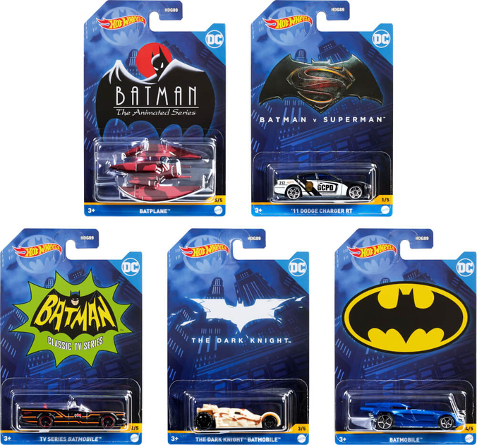 Samochód Hot Wheels Themed Batman series (194735023493) - obraz 2