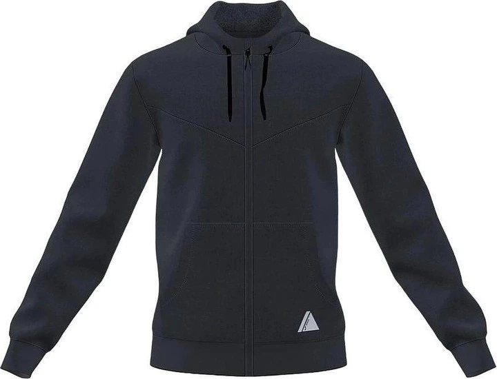 Мужская спортивная кофта Joma INDOOR GYM ZIP-UP HOODIE BLACK черный L 102970.100 L - Фото 4 Мужская спортивная кофта Joma INDOOR GYM ZIP-UP HOODIE BLACK черный L 102970.100 L - изображение 4